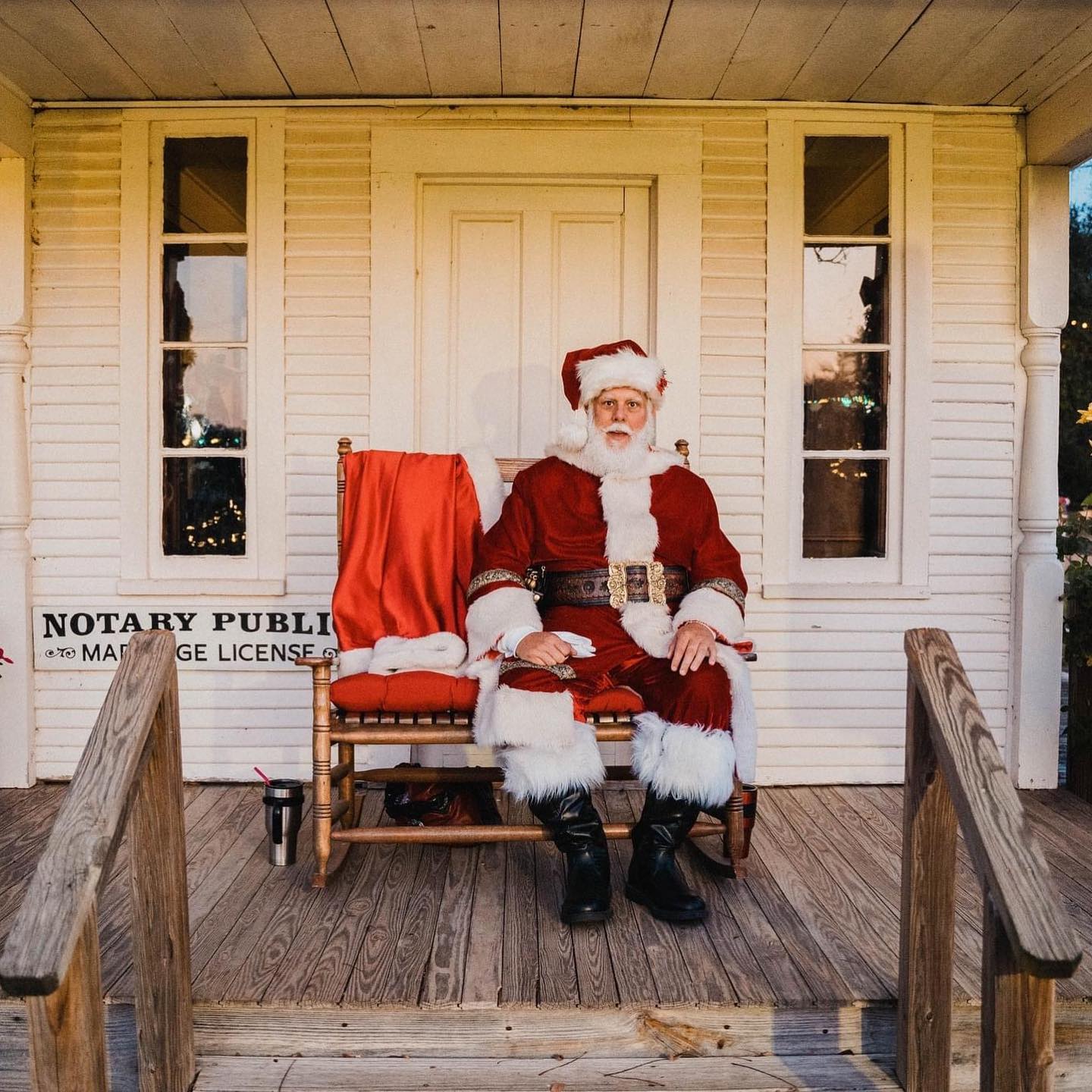 Christmas Lights - Santa Solo Shot